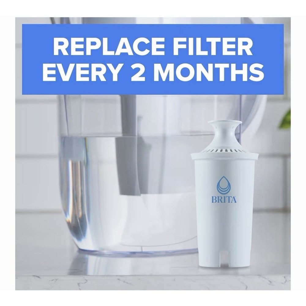 Brita Standard Replacement Water Filters Box of 6 Original Filter New Sealed